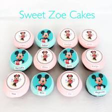 Minnie and Micky Cupcakes