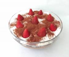 Mousse Cake in a bowl